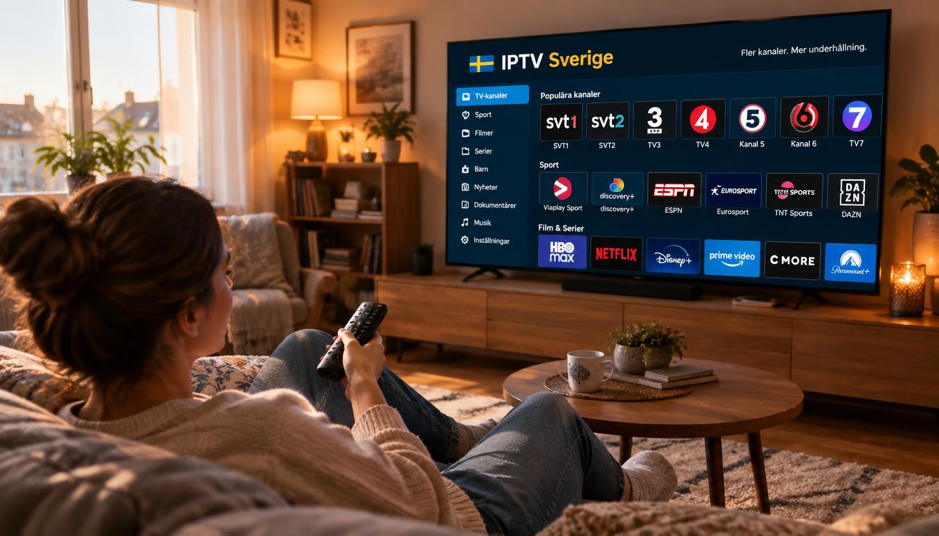 Köpa IPTV i Sverige – checklista innan du väljer abonnemang